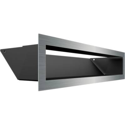 Kratki Mriežka LUFT 90 x 400 mm nerezová 45S