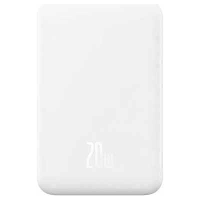 Baseus MagSafe USB-C 5 000 mAh 20W bílá