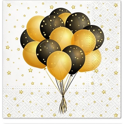 TaT servítky Flying Balloons 33x33cm