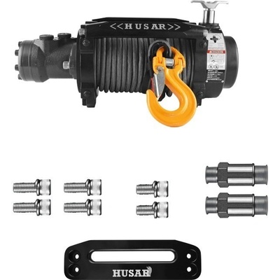 Hydraulický naviják 6,8t syntetické lano 30m HUSARWINCH BST H 15000