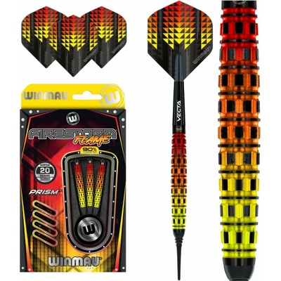Winmau Firestorm Flame Tapared Soft 20g