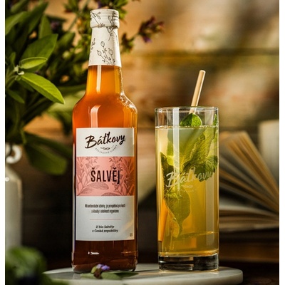Báťkovy Bylinkové Sirupy Šalvěj 0,5 l