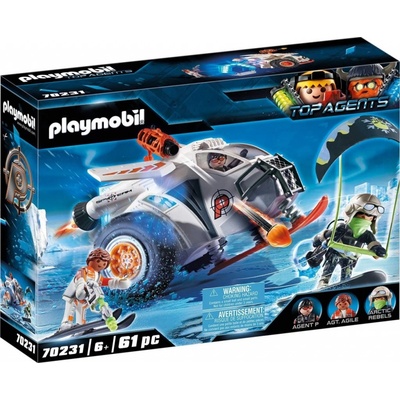 Playmobil 70231 Spy Team Sněžný kluzák