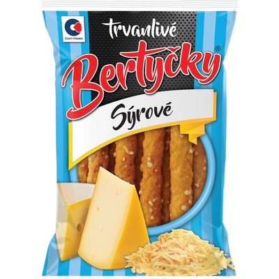 BERTYČKY Tyčinky sýrové 90 g