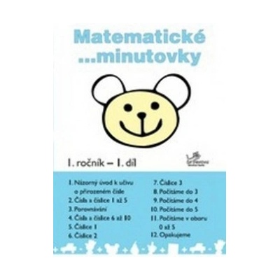 Matematické minutovky pro 1. ročník 1. díl