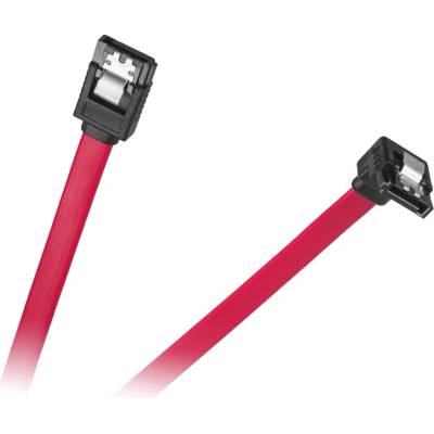 PABEX SATA kabel přímý - šikmý konektor 0,5 m