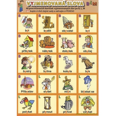 VYJMENOVANÁ SLOVA - BLM - Kupka Petr a kolektiv