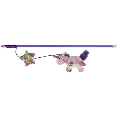 Udice s plyšovou hračkou UNICORN 45 cm
