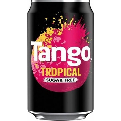 Tango sycená limonáda bez cukru s příchutí tropického ovoce 330 ml