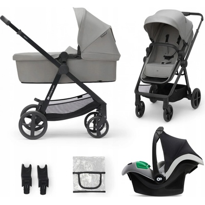 Kinderkraft 3in1 NEWLY moonlight grey + MINK PRO 2023