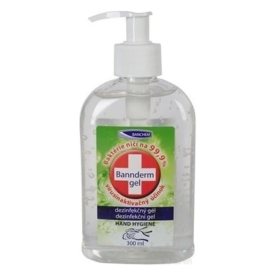 Bannderm gel dezinfekčný gél 300 ml