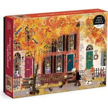 Galison Autumn in the Neighborhood 1000 dielov