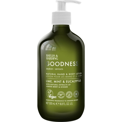 Baylis & Harding Telové mlieko Goodness Awaken Limetka, Mäta & Eukalyptus 500 ml