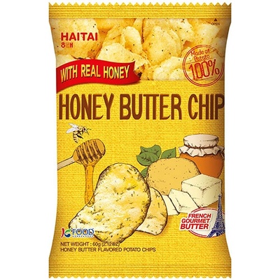 Haitai Chipsy s příchutí medu a másla 60 g