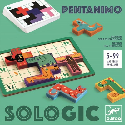 Djeco logická hra Sologic Pentanimo