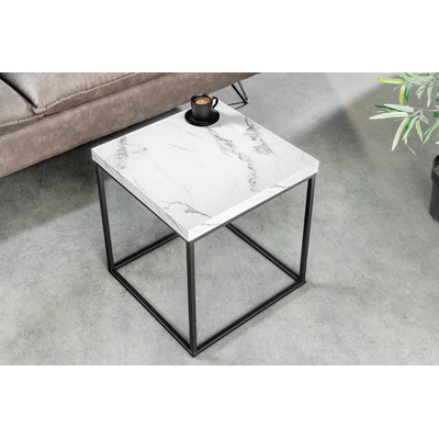 LuxD Haines 45 cm vzor bílý mramor