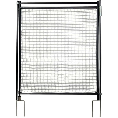 fencee Vstupní branka k univerzálním ohradním sítím, výška 90 cm, šířka 81 cm, 2 hroty, nevodivá