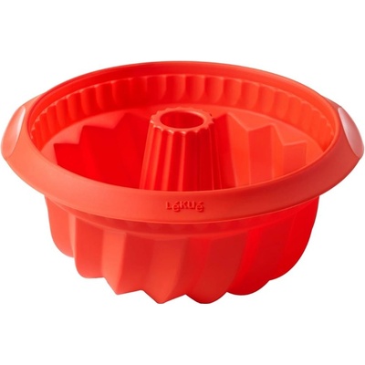 Lékué Forma na bábovku červená silikon 22 cm