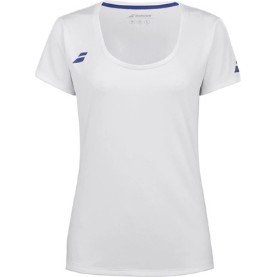 Babolat Dámske tričko Play Cap Sleeve Top Women White