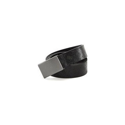Guess pánský pásek Logo-Embossed Plaque belt