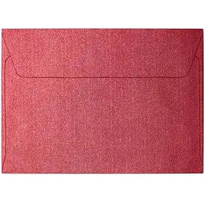 Obálka C6 Pearl metál červená 120g/10ks