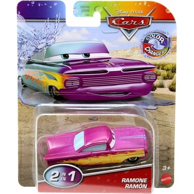 Mattel Cars autíčko měnící barvu Ramone