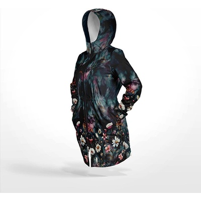 Takoy Panel se střihem 58 dámská softshell bunda akvarel kopretiny Diana