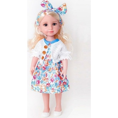 Plejo s blonďavými vláskami 38 cm M80742