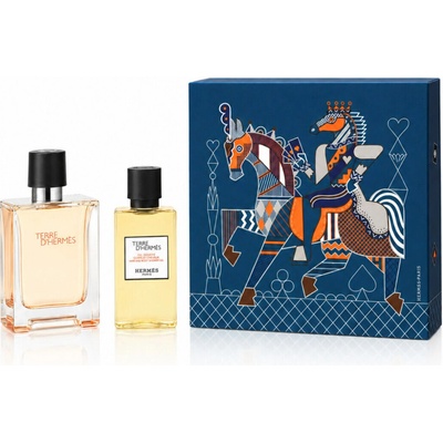 Hermès Terre d’Hermès EDT 100 ml + sprchový gel na tělo a vlasy 80 ml – Hledejceny.cz