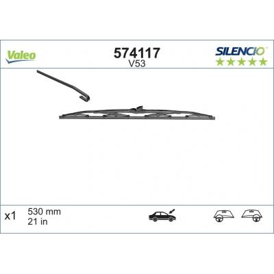 VALEO Stieracia lišta 574117