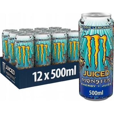 Monster Aussie Lemonade 12 × 0,5 l
