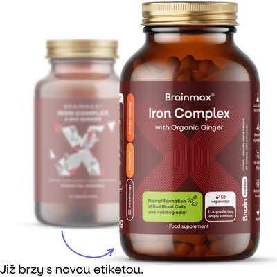 BrainMax Iron Complex 50 kapslí