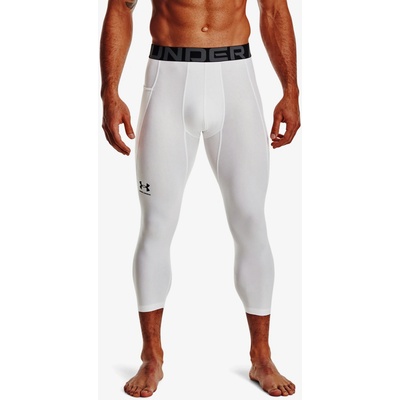 Under Armour pánské kompresní 3/4 legíny HG Armour 3/4 legging Bílá