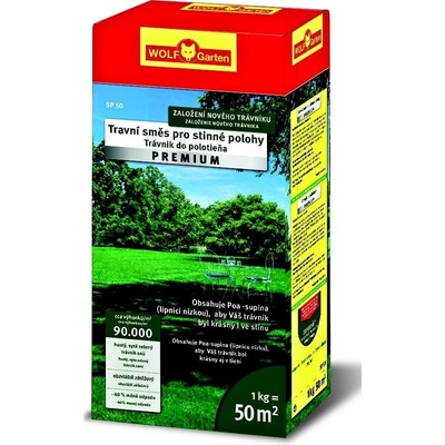 Travní osivo SUPRA PREMIUM SP 50 WOLF-GARTEN 1 kg – Hledejceny.cz