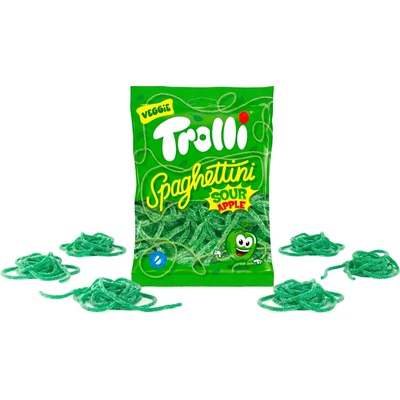 Trolli Spagettini Apfel Sauer kyselé jablkové špagety 100 g