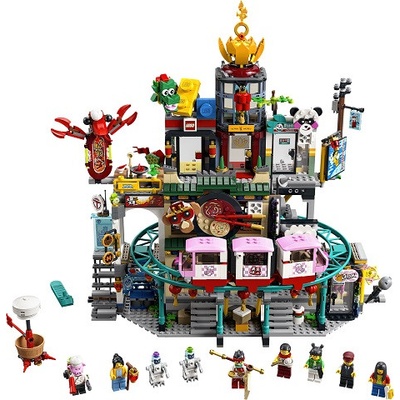 LEGO® Monkie Kid™ 80036 Mesto lampiónov