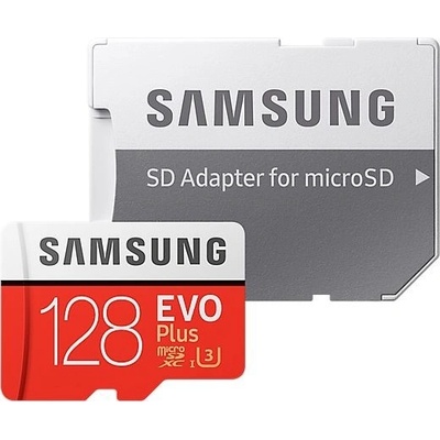 Samsung microSDXC 128GB UHS-I U3 + adapter MB-MC128GA/EU