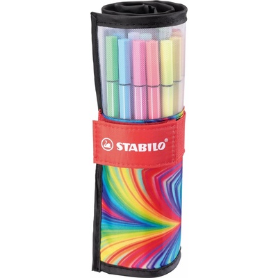 Stabilo Pen 68 rollerset Arty 25 farieb