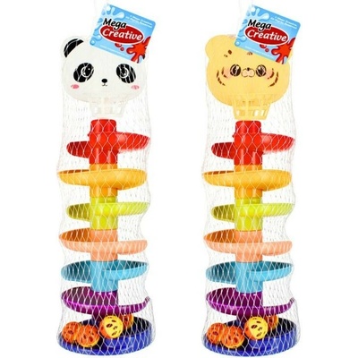 CreativeToys Guličkodráha zvieratká