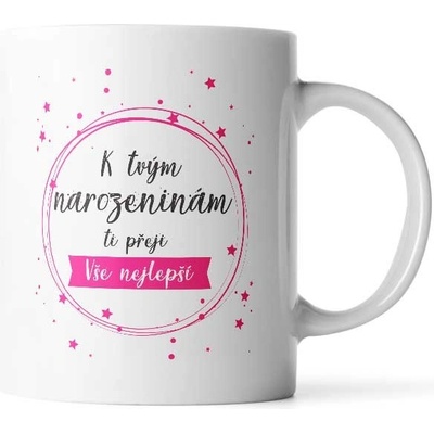 Sablio Hrnek K tvým narozeninám ti přeji vše nejlepší 330 ml – Hledejceny.cz