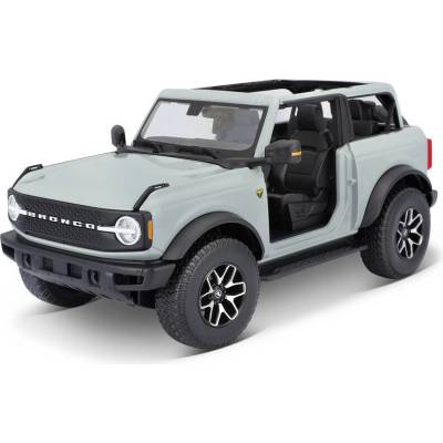 Bronco Maisto Ford Badlands 2021 kaktusově šedá G 1:18