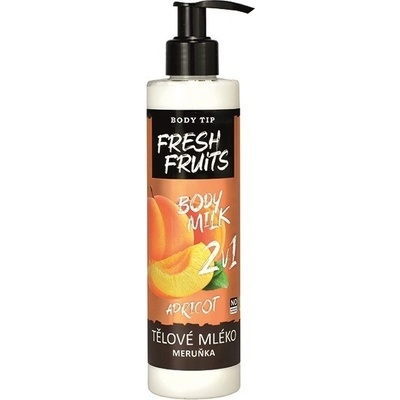 Body Tip Fresh Marhuľa telové mlieko 250 ml