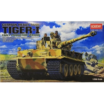 Academy Model Kit tank 13239 GERMAN TIGER-I EARLY VERSION 1:35