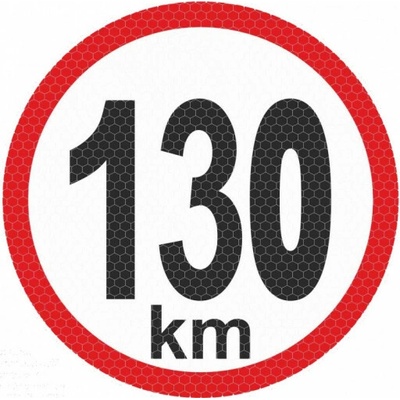Samolepka reflexná malá - 130km AutoZulu
