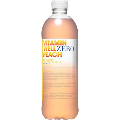 Vitamin Well Zero Peach 500 ml