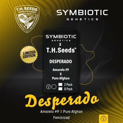 T.H. Seeds Desperado semienka neobsahujú THC 2 ks