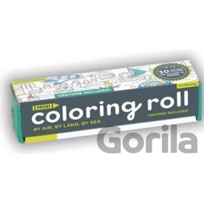 Mini Coloring Roll: By Air Land & Sea/Omalovánka v roli: Doprava