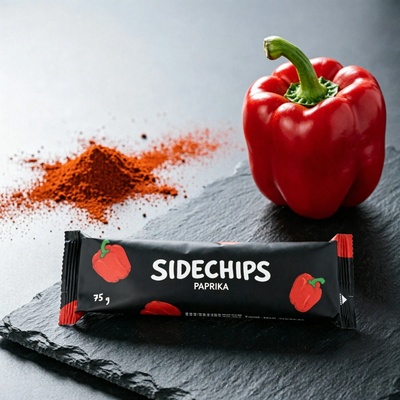 Sidechips Chipsy s příchutí paprika 75 g