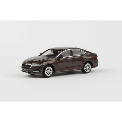 Abrex Škoda Octavia IV 2020 Hnědá Maple Metalíza 1:43