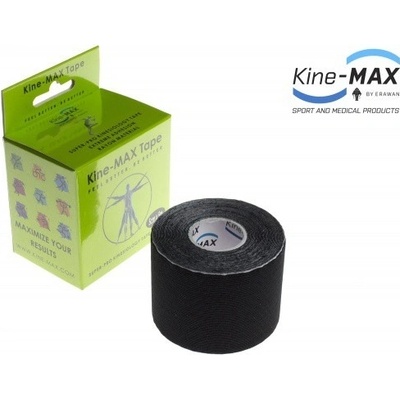 KineMaX SuperPro Rayon Tape černá 5 cm x 5 m – Hledejceny.cz